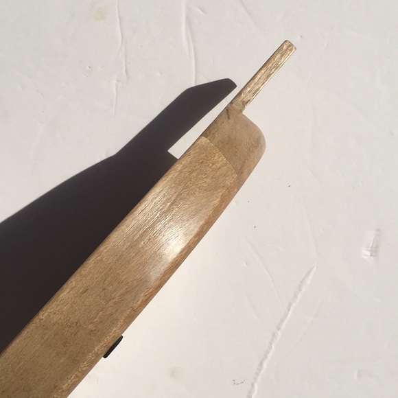 Pier 1 Wood Tray Bowl Catchall - Picture 7 of 10